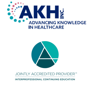 CE credit provided by AKH Inc., Advancing Knowledge in Healthcare.